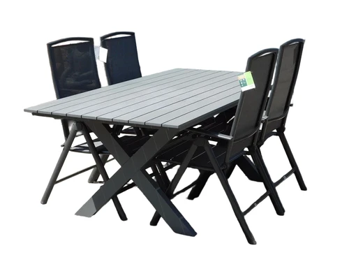 Last: Garden set Atlanta - 4 chairs and table