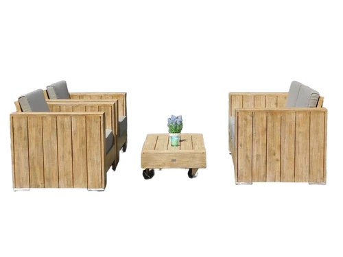 Last: Garden set Berlin - 2 chairs, bench and table