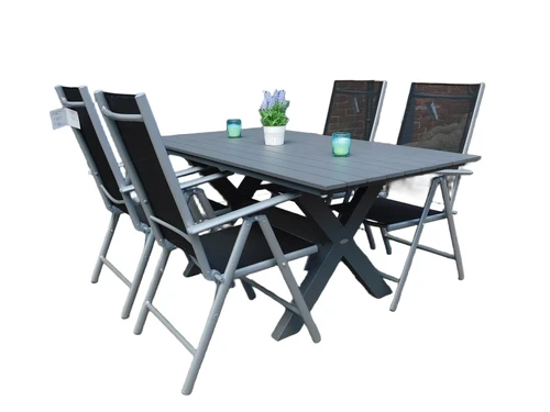 Last: Garden set Malaga - 4 chairs and table