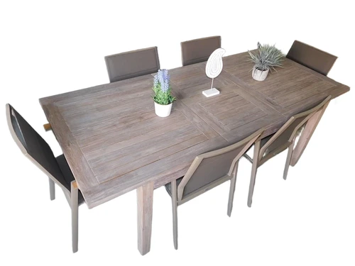 Last: Garden set Venice - 6 chairs and table
