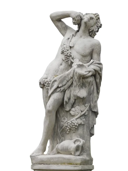 Gartenstatue Dionysos/Bacchus - 140 cm - Stein