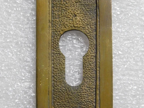 Vintage Door Plate Angel - PC 92 - Antique Brass