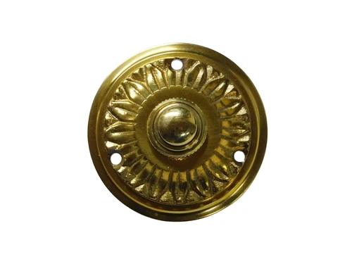 Round Doorbell - Ø 5.5 cm - Brass