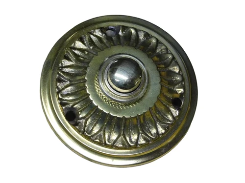 Round Doorbell - Ø 5.5 cm - Brass