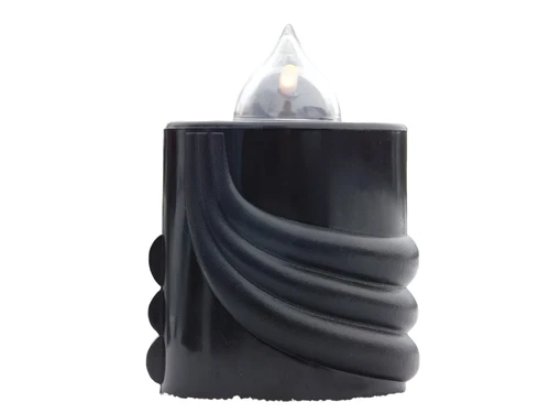 Electric Grave Candle - Black - Lantern