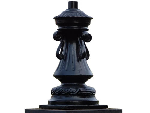 Pedestal for Outdoor Lamp - 46 cm - Black - Aluminium