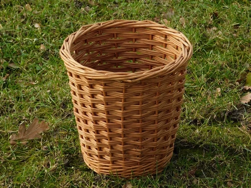 Vintage Wicker Basket - 26 cm - Rattan