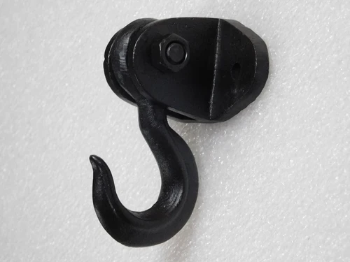 Movable Hook Large - 12 x 13 cm - Iron Black