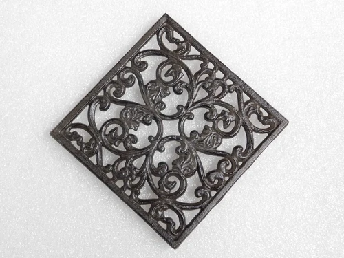 Grill rack - Pan holder - 17 x 17 cm - Cast iron