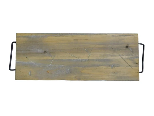 Rustic Serving Board – 51 × 20 cm – With Handles
