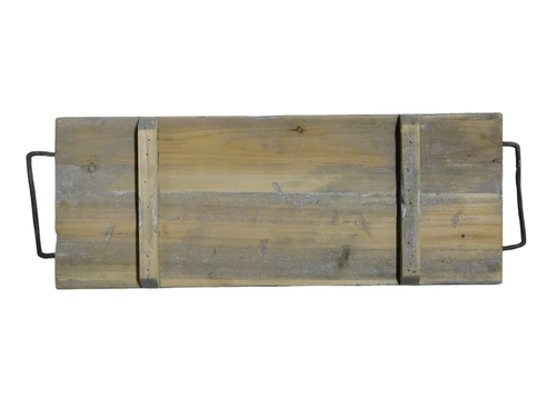 Rustic Serving Board – 51 × 20 cm – With Handles