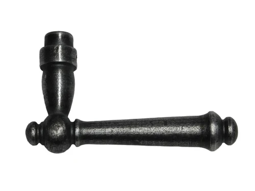 Door handle Windsor - Cast iron Galvanised