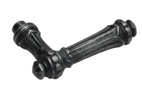 Oxford Door Handles Set - Cast Iron Galvanised