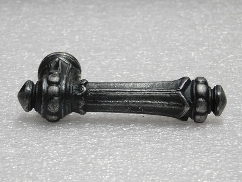 Oxford Door Handles Set - Cast Iron Galvanised