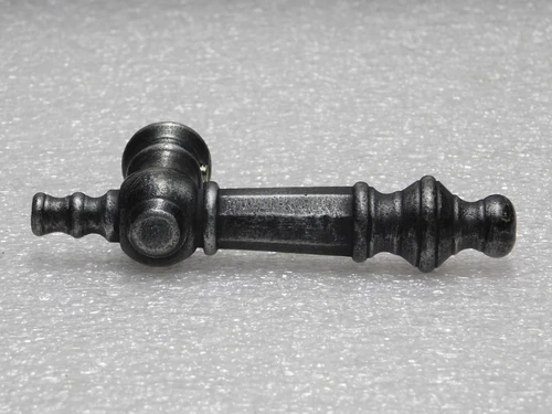 Victoria Door Handles Set - Cast Iron Galvanised