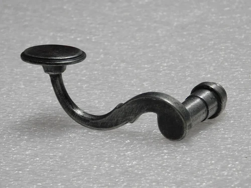 Door handle Hamilton - Left-hand - Cast iron Galvanised