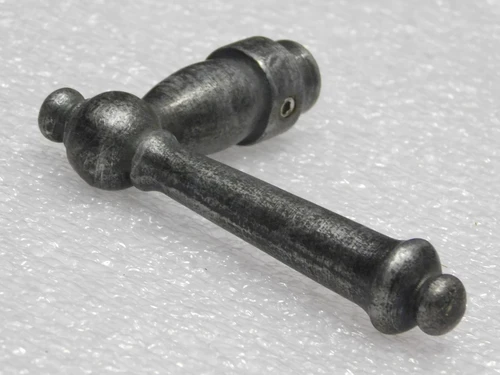 Door handle York - Cast iron Galvanised