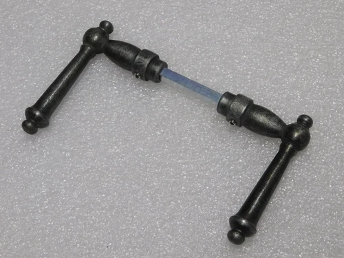 York Door Handles Set - Cast Iron Galvanised