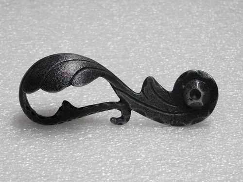 Door handle Vienna - Left - Cast iron Galvanised