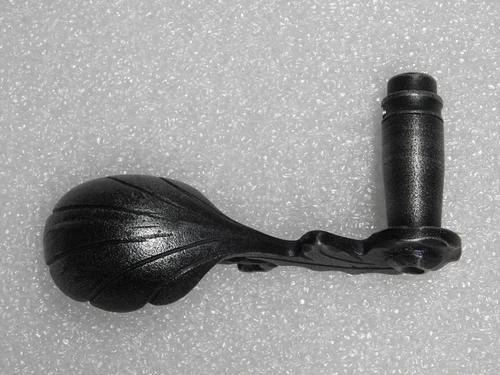 Door handle Vienna - Left - Cast iron Galvanised