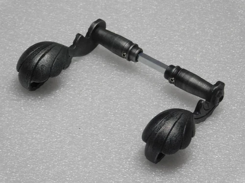 Door handle Vienna - Left + Right - Cast iron Galvanised
