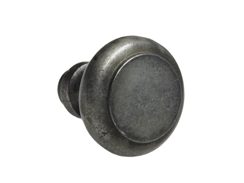 Fixed Door Knob Firenze - Cast Iron Galvanised