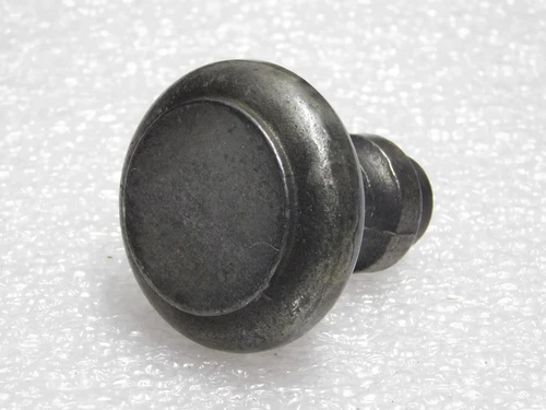 Fixed Door Knob Firenze - Cast Iron Galvanised