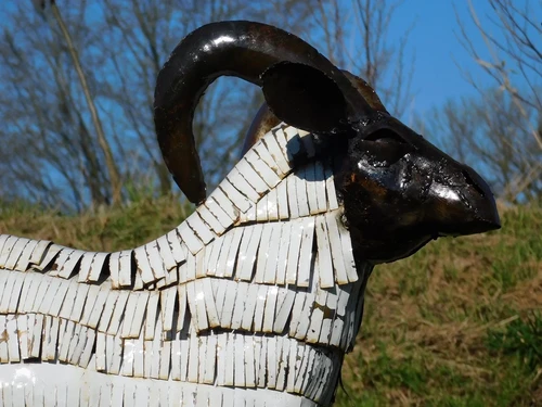 Image Sheep - 90 x 95 cm - Handmade from Metal