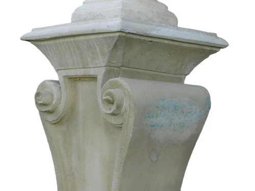 Vintage Bust of Louis XIV on Pedestal - 170 cm - Stone