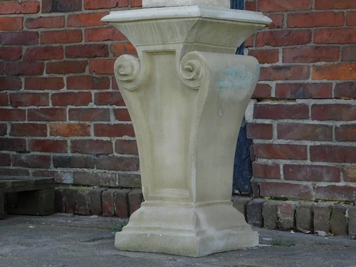 Vintage Bust of Louis XIV on Pedestal - 170 cm - Stone
