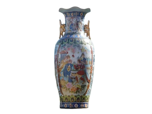 Vintage Porcelain Vase – 60 cm – Asian Style