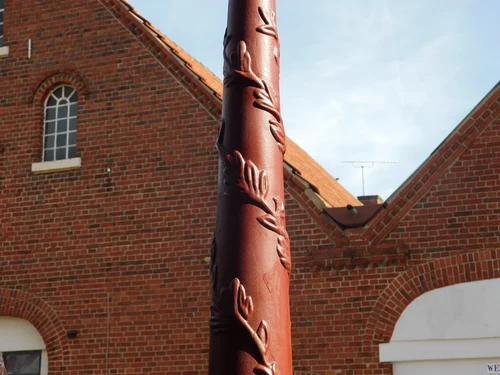 Elegant Lamppost - 240 cm - Cast Iron