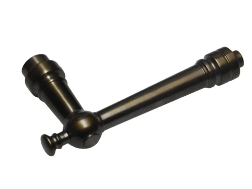 Montel Door Handle - Dark Patinated Brass