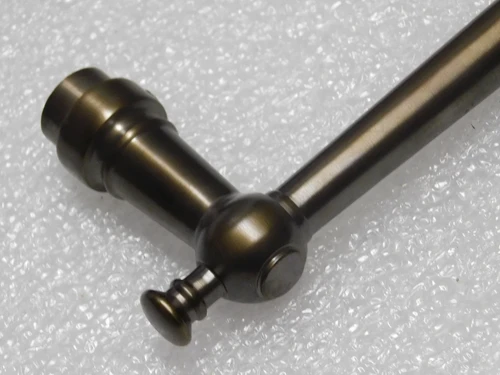 Montel Door Handle - Dark Patinated Brass