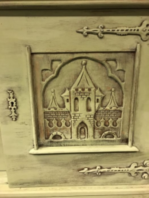 Beautiful medieval castle sideboard with beautiful wood carvings, amazingly beautiful and unique piece!!!