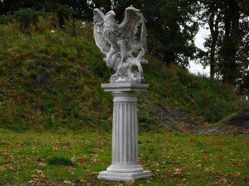 Beeld Adelaar op Sokkel - 127 cm - Steen