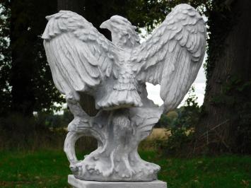 Beeld Adelaar op Sokkel - 127 cm - Steen