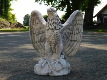 Statue Eagle - 55 cm - Solid Stone