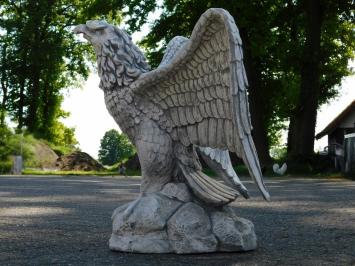 Statue Eagle - 55 cm - Solid Stone