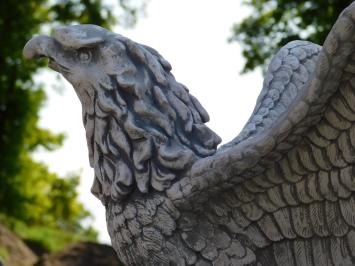 Statue Eagle - 55 cm - Solid Stone