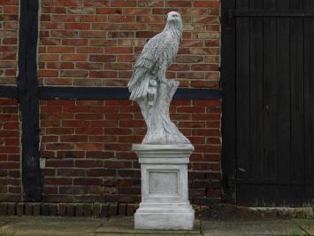 Adler auf Sockel – 165 cm – Stein