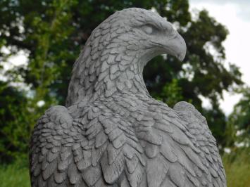 Adler auf Sockel – 165 cm – Stein