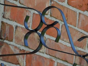 Advertising sign Black - 75 cm - Oval - Iron