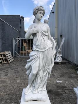 Statue Artemis - Goddess of the Hunt - Stone