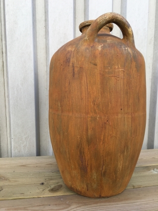 Indonesian rice-water-jug, unique piece of top design!!