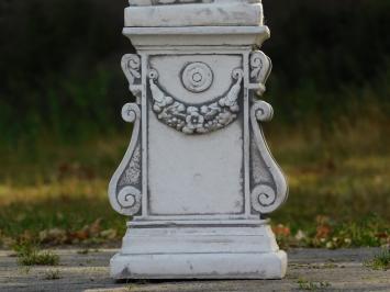 Statue of David on Pedestal - 88 cm - Stone