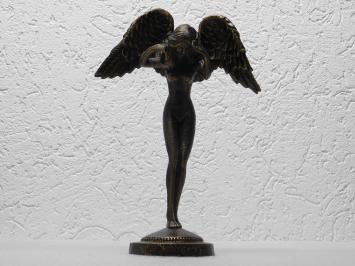 Beeld Naakte Engel - 38 cm - Gietijzer