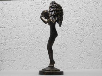 Beeld Naakte Engel - 38 cm - Gietijzer