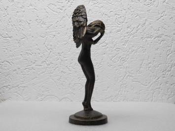 Beeld Naakte Engel - 38 cm - Gietijzer