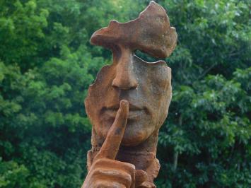 Statue of the Whisperer XL - 58 cm - Cast iron
